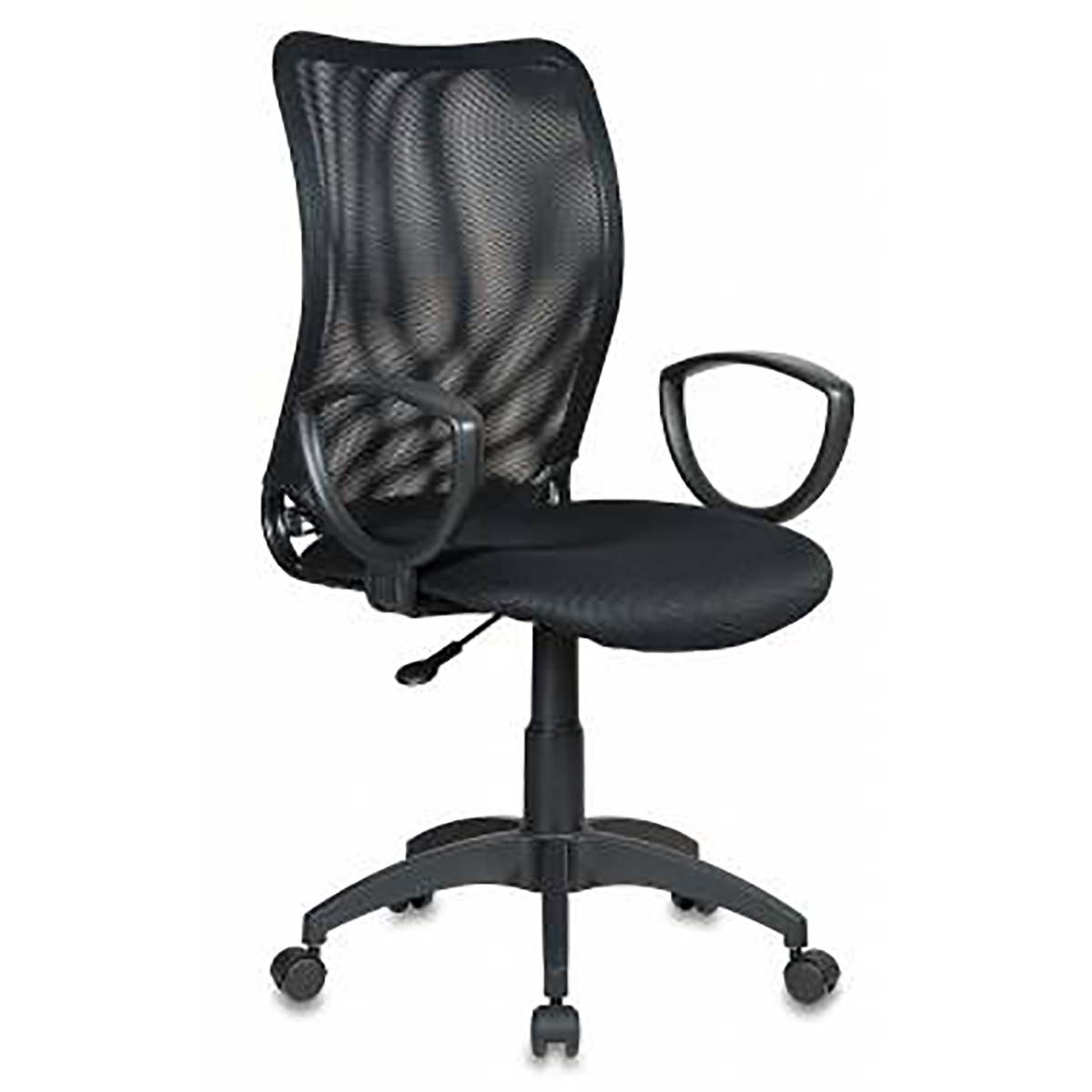 Кресло бюрократ ch 599axsn черный tw 01 сиденье черный tw 11 сетка ткань крестовина пластик
