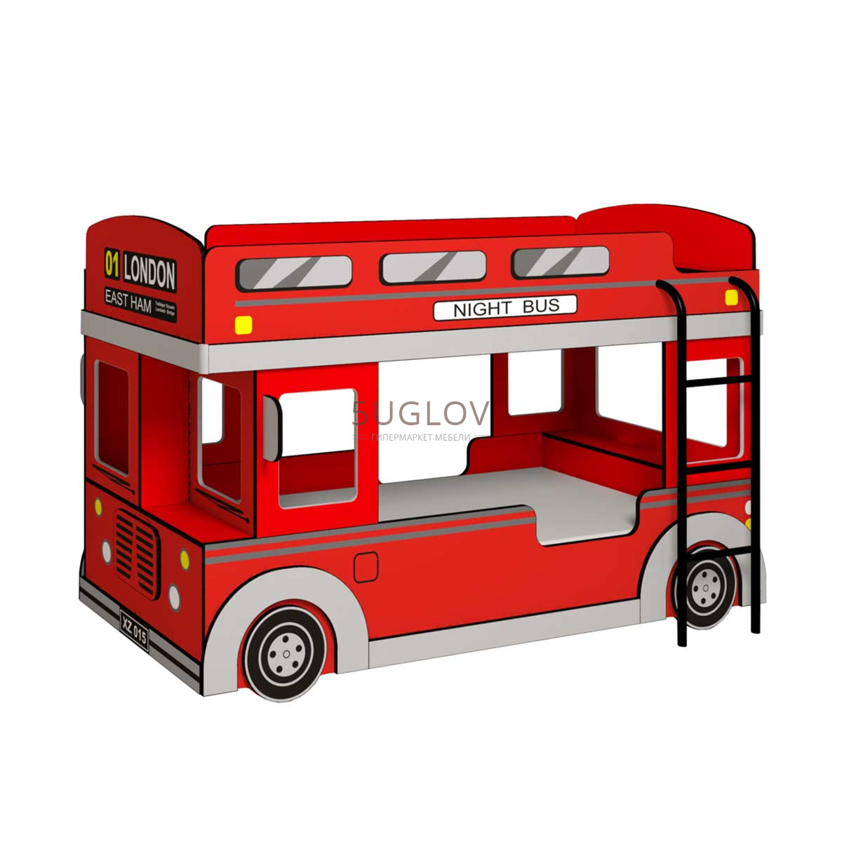 автобус кровать лондон сборка