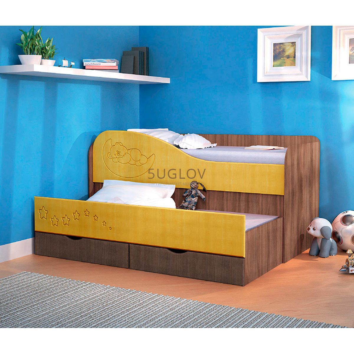 Кровать двойная выдвижная. Кровать двухъярусная выкатная 80×190. 2 Х ярусная кровать для детей 190*80.