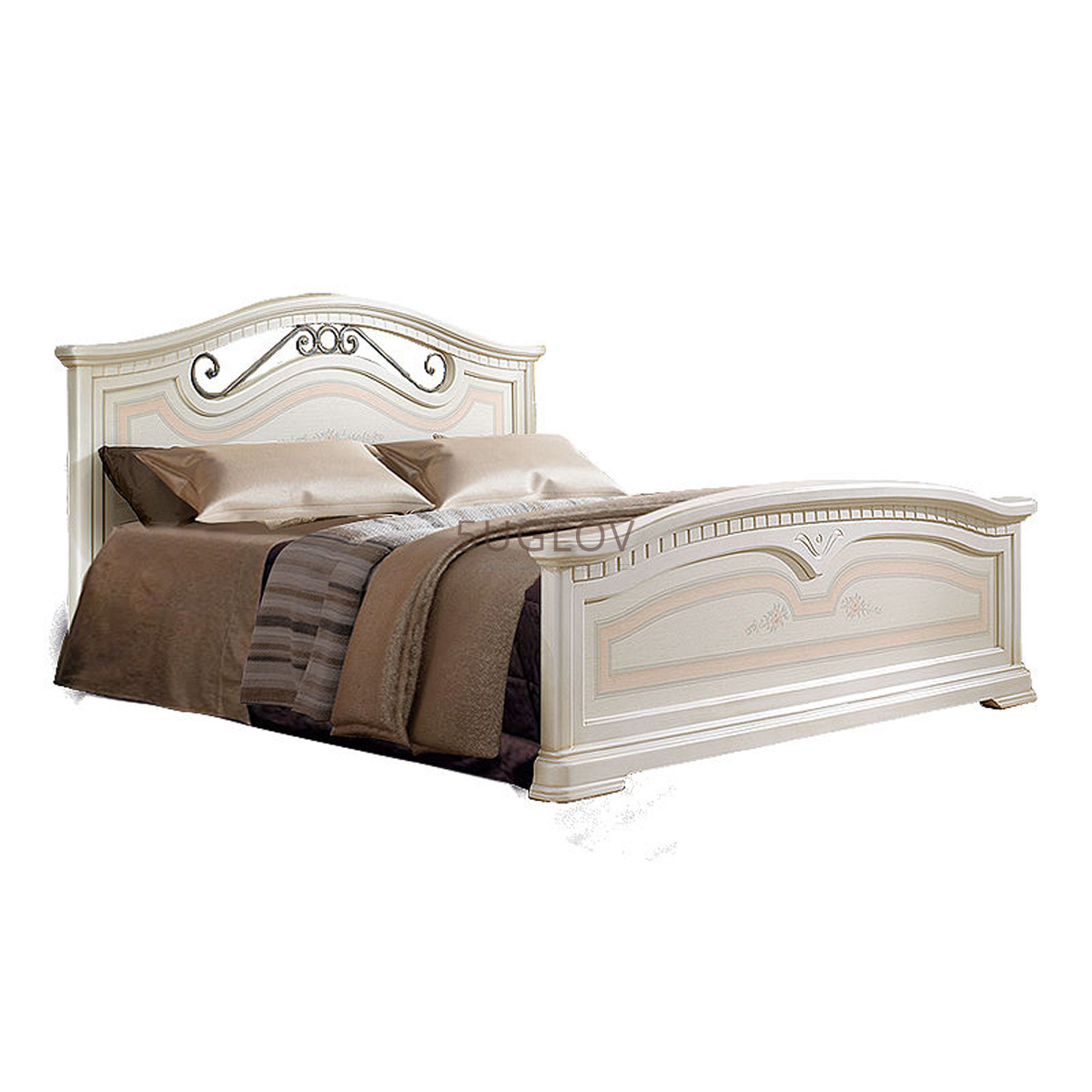 Кровать двуспальная Шатура мебель 160х200